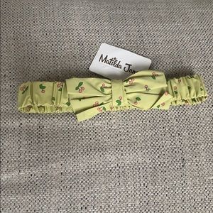 Matilda Jane cherry bow belt